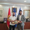 Predsjednik Jovanović se sastao sa crnogorskim šampionom Miloradom Žižićem