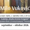 Samostalna izložba slika Mila-Mića Vukovića u galeriji „Marko K. Gregović“ u Petrovcu
