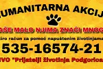 Prijatelji životinja Podgorica nastavljaju humanitarnu akciju