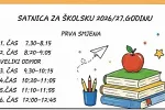 Objavljen raspored smjena i satnica za učenike Druge osnovne škole u Budvi