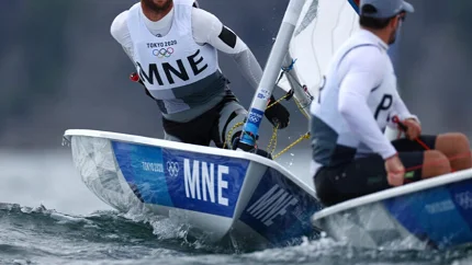 Milivoj Dukić pred borbom za medalju na Mediteranskim igrama