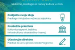 Opština Tivat poziva građane da dostave predloge za Program razvoja kulture 