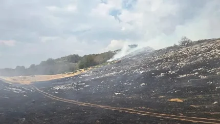 U okolini Nikšića i dalje gori na više lokacija, vatrogasci na izmaku snaga