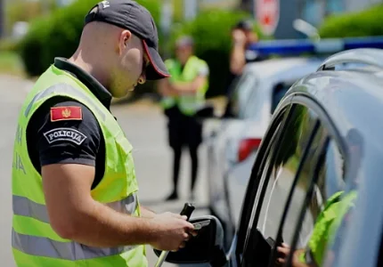 Akcija “Pojas”: U Podgorici sankcionisano 110 vozača