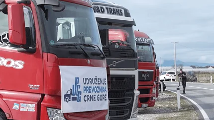 Prevoznici od 14. septembra u regionalnom štrajku: Lješnjak; Staće prevoz robe preko Debelog brijega, poskupljenja su neminovna