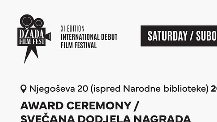 Filmski vikend je pred nama: Sjutra svečana dodjela nagrada; u nedjelju završnica 11. Džada Film Festa