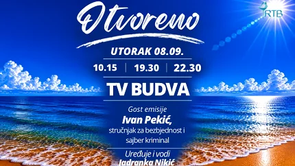 Sajber bezbjednost i hibridne prijetnje: Gost emisije „Otvoreno“ Ivan Pekić