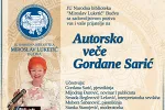 Autorsko veče Gordane Sarić u Budvi