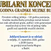 Gradska muzika Budva vas poziva na večerašnji koncert povodom jubileja 120 godina od osnivanja  