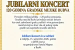 Gradska muzika Budva vas poziva na večerašnji koncert povodom jubileja 120 godina od osnivanja  