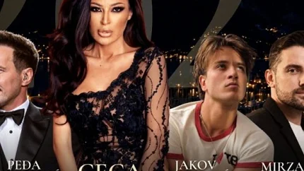 Tivat: Četiri dana novogodišnjeg programa na Pinama, nastupaju Ceca, Peđa Jovanović, Jakov Jozinović i Mirza Selimović