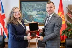 Bečić sa novoimenovanom britanskom ambasadorkom: Fokus na bezbjednosti, borbi protiv kriminala i evropskom putu