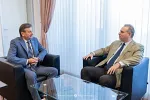 Potpredsjednik Ivanović primio u oproštajnu posjetu ambasadora Ukrajine Oleha Herasimenka