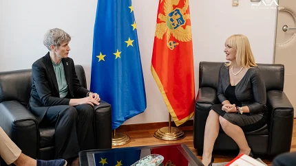Borovinić Bojović se sastala sa stalnom predstavnicom UNDP-a u Crnoj Gori Ekaterinom Paniklovom