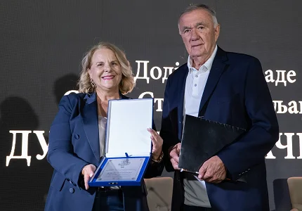 Dodjelom nagrade „Sveti Stefan Štiljanović“ akademiku Dušanu Kovačeviću završen deseti festival „Ćirilicom“