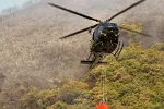 Vojska Crne Gore spasila upravnika lovišta, helikopterom ugašen požar