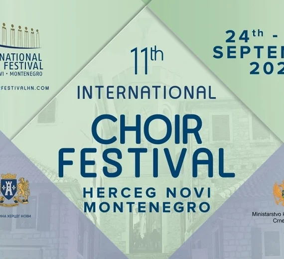 Međunarodni festival horova od 24. do 27. septembra u Herceg Novom i Kotoru