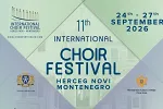 Međunarodni festival horova od 24. do 27. septembra u Herceg Novom i Kotoru