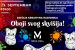 Dječija kreativna radionica „Oboji svog skvišija“ u Mega Mall-u u Budvi