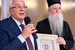 MANDIĆ URUČIO Joanikiju ikonu Hrista Spasitelja