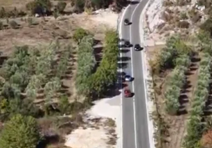 Tokom akcije dronom sankcionisano osam vozača na putu Ulcinj - Sukobin