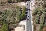 Tokom akcije dronom sankcionisano osam vozača na putu Ulcinj - Sukobin