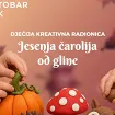 Kreativna radionica za najmlađe „Jesenja čarolija od gline“ u Mega Mallu
