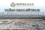 Promjena radnog vremena za prijem otpada na Regionalnoj sanitarnoj deponiji Možura