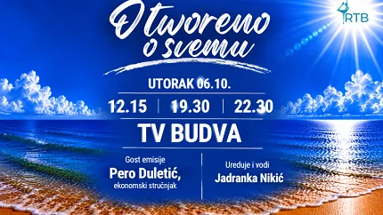 Pero Duletić gost emsiije „Otvoreno o svemu“
