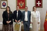 Đurašković upriličio prijem za crnogorskog fudbalskog reprezentativca Aleksu Latkovića