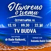 Dr Rade Ratković gost emisije „Otvoreno o svemu“ na TV Budva