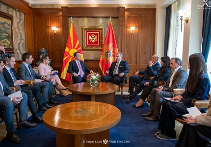 Ivanović i Nikoloski: Jačanje saobraćajne povezanosti i ekonomske saradnje u fokusu odnosa Crne Gore i Sjeverne Makedonije