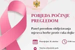 U ponedjeljak panel o značaju prevencije i ranog otkrivanja raka dojke