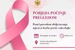 Panel „Pobjeda počinje pregledom“ povodom Međunarodnog mjeseca borbe protiv raka dojke