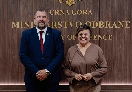 Krapović se sastao sa odlazećom ambasadorkom Češke Republike u Crnoj Gori, Janinom Hrebičkovom