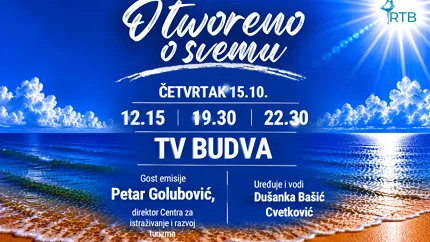 Petar Golubović gost emisije „Otvoreno o svemu“