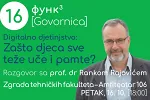 FUNK govornica „Digitalno djetinjstvo: zašto djeca sve teže uče i pamte?“
