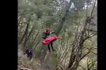 Motociklista iz Austrije sletio u kanjon Sušice, evakuisao ga helikopter VCG