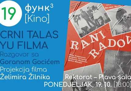 Festival FUNK donosi gostovanje Gorana Gocića i projekcija Žilnikovih „Ranih radova“