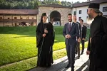 Predsjednik Crne Gore nakon radne posjete Rožajama posjetio manastir Visoki Dečani