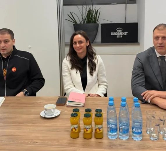 Delegacija KSCG u zvaničnoj posjeti Košarkaškom savezu Slovenije