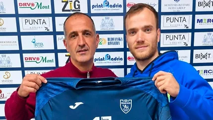 Miha Kotar novo pojačanje RK Budvanska rivijera