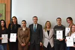 Filozofski fakultet UCG obilježio 79 godina postojanja: Rektor uručio plakete najboljim studentima i sa saradnicima obišao nove adaptirane učionice