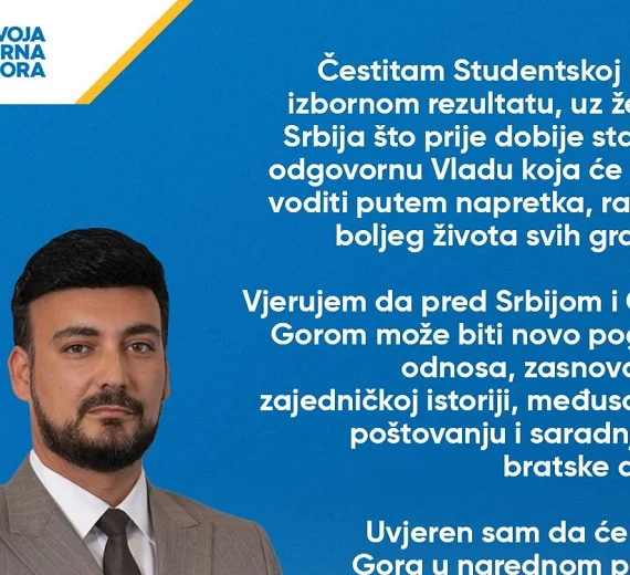 Iz Budve poruka nakon pada Vučićeve liste: „Sloboda stiže i u Crnu Goru“