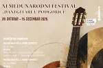 XI međunarodni festival „Dani gitare u Podgorici“: Šest koncerata i četiri edukativna programa