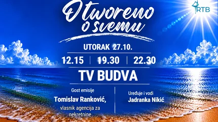 Tomislav Ranković gost emisije „Otvoreno o svemu“ 