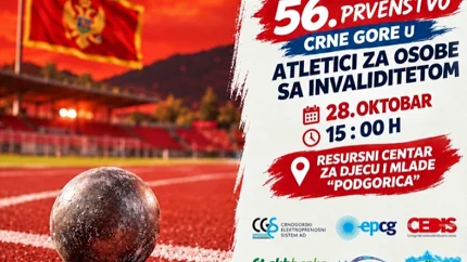 Sjutra 56. atletsko prvenstvo za osobe sa invaliditetom