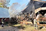 Izgorjela kućica na Adi Bojani