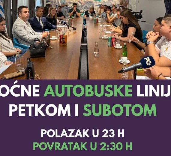 Inicijativa mladih MOACG: Podgorica dobija noćne autobuske linije