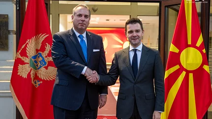  Ivanović i Mucunski: Spremnost za dalje unaprjeđenje odnosa Crne Gore i Sjeverne Makedonije